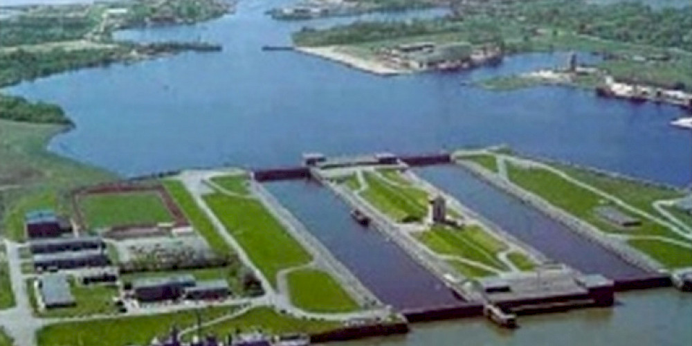 Modernisierung einer Seeschleuse