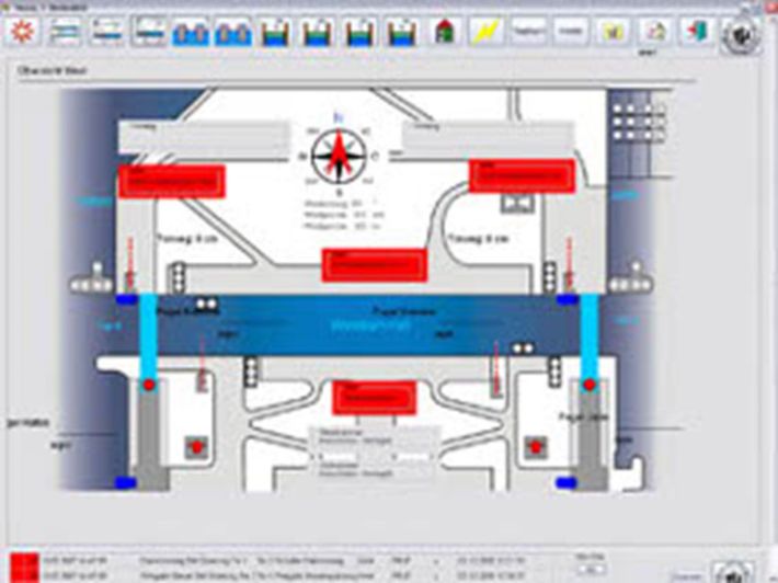 Visualisation sea lock